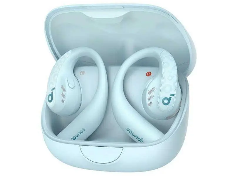 Навушники TWS ANKER SoundCore AeroFit Pro Cozy Blue (A3871G61) - фото 6
