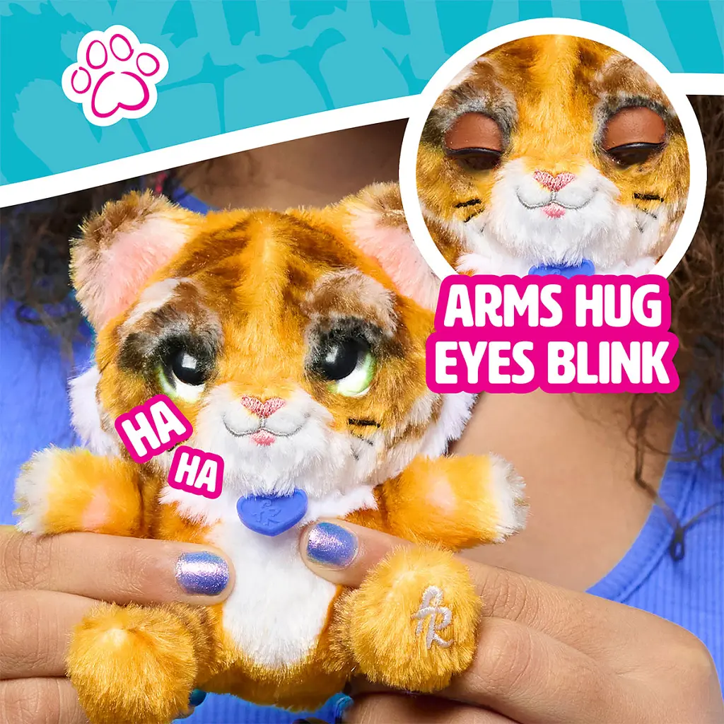 Інтерактивна іграшка Furreal серії My Mini's Little Hugs - Малюк Тигр (28153) - фото 5