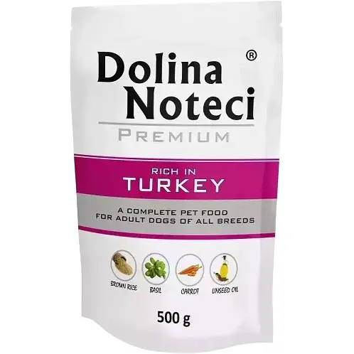 Влажный корм для собак Dolina Noteci Premium с индейкой 500 г - фото 2