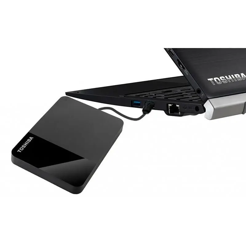 Зовнішній жорсткий диск 2.5" USB 2.0ТB Toshiba Canvio Ready Black (HDTP320EK3AA) - фото 2