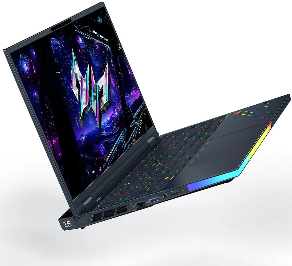 Ноутбук Acer Predator Helios Neo 16 AI PH16-73-97S5 (16 2.5K OLED 240 Hz, Intel U9-275HX, 32 GB, 2 TB, RTX 5090, W11H) Abyssal Black (NH.U0WAA.001) - фото 5