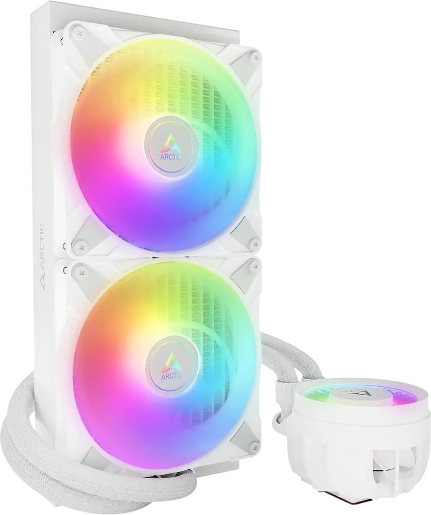 Водяне охолодження Arctic Liquid Freezer III 280 ARGB White (ACFRE00151A) - фото 4