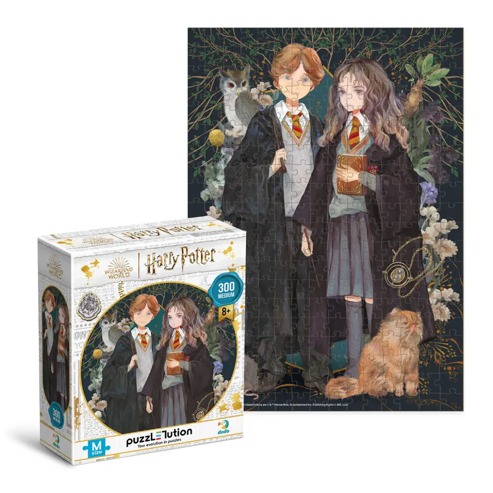 Пазл класичний DoDo Toys "Harry Potter. Герміона та Роналд" 200499, 300 елементів - фото 2