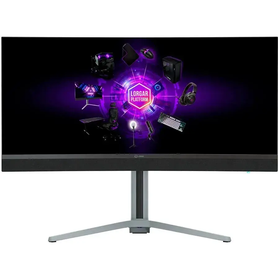 Монітор Lorgar 34MP1 UWQHD (LRG-34MP1W180C-GY) - фото 4