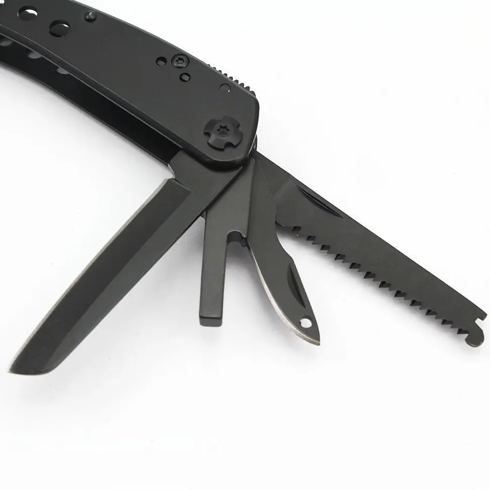 Мультитул Ganzo G201-B Multi Tool Black Edition 22 функцій - фото 3