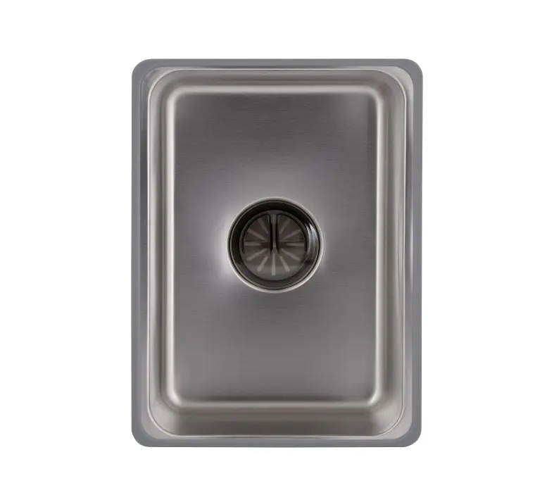 Мийка для кухні інтегрована Lidz Handmade H6845 Brushed Steel 3,0/1,0 мм LDH6845BRU49455 - фото 8