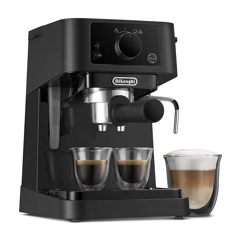 Ріжкова кавоварка еспресо DeLonghi EC 235 BK