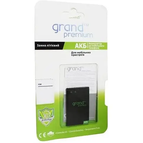 Акумулятор Grand BL-5CA для Nokia 1200 1680 - фото 2
