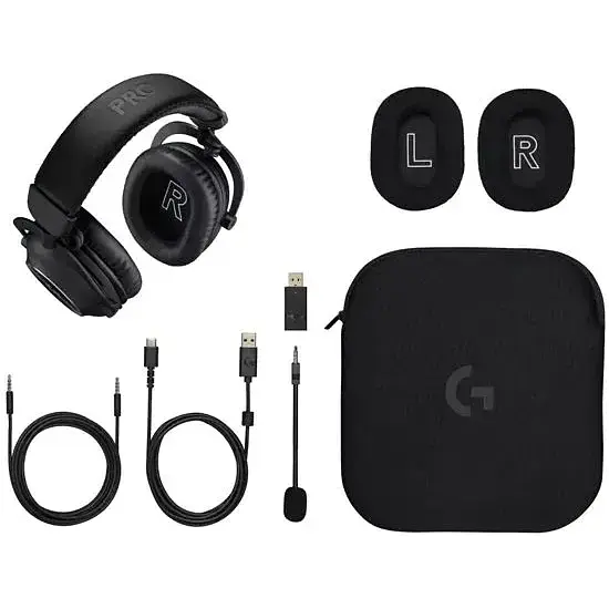 Гарнитура Logitech G Pro X2 Wireless Lightspeed Black (981-001263) - фото 6