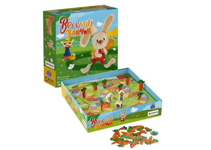 Настільна гра Rozum Веселий Зайчик (Happy Bunny) (укр.) (R018UA) - фото 6