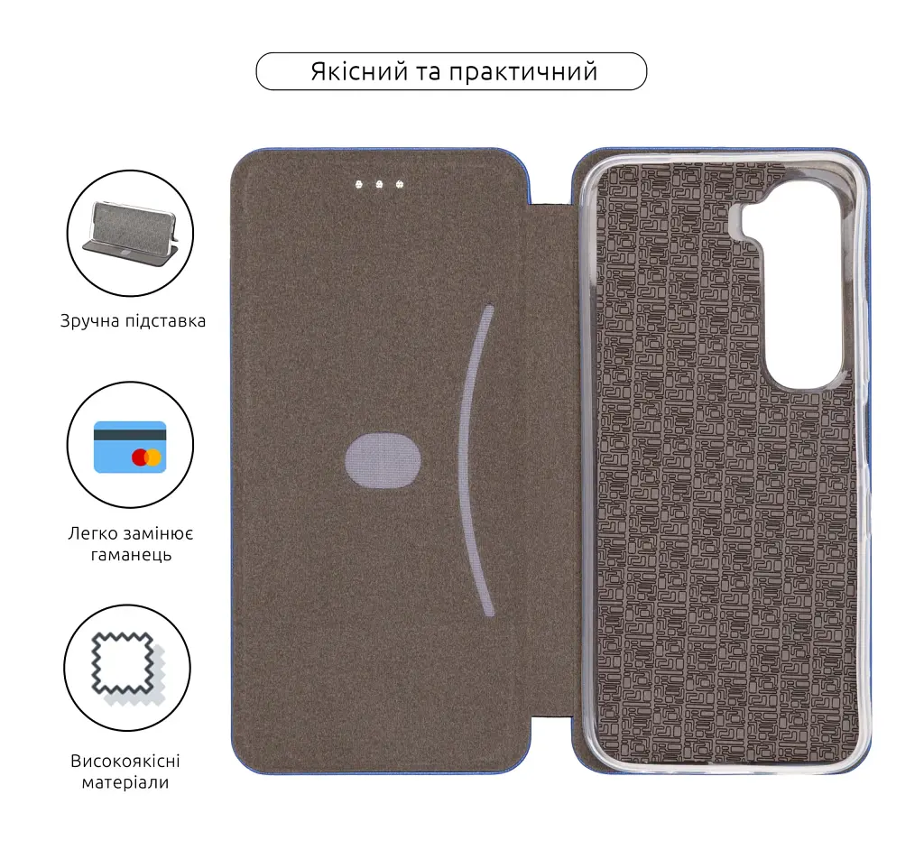 Чохол-книжка ArmorStandart G-Case для Infinix Hot 60i 4G Blue - фото 3