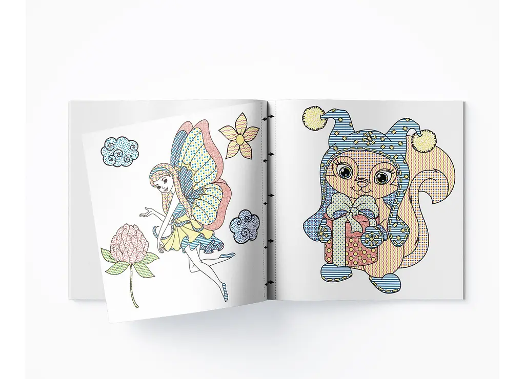 Книга Найкраща водяна розмальовка. Чарівні друзі 1114 Різнокольоровий shop (9789669871114) - фото 3