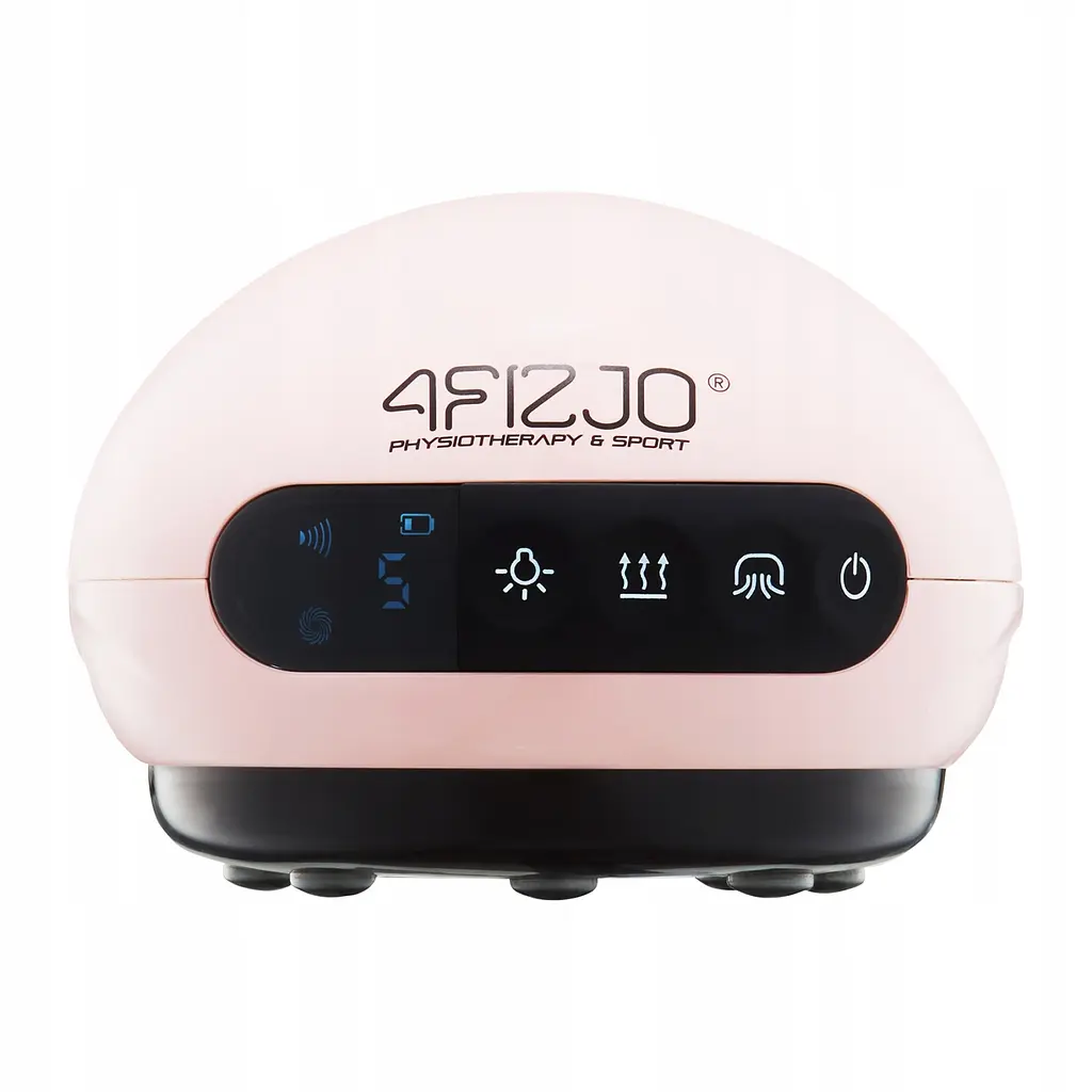 Масажна вакуумна банка 4FIZJO акумуляторна з ІЧ прогріванням 4FJ0518 Pink (P-5907739318701) - фото 10