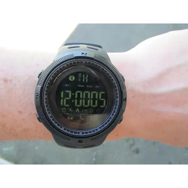 Смарт-годинник чоловічий Skmei Clever 1250 Black (1414) - фото 10