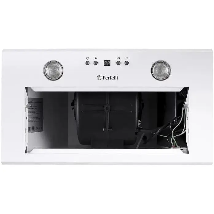 Вытяжка встроенная Perfelli Biet 5854 WH 1200 LED - фото 7