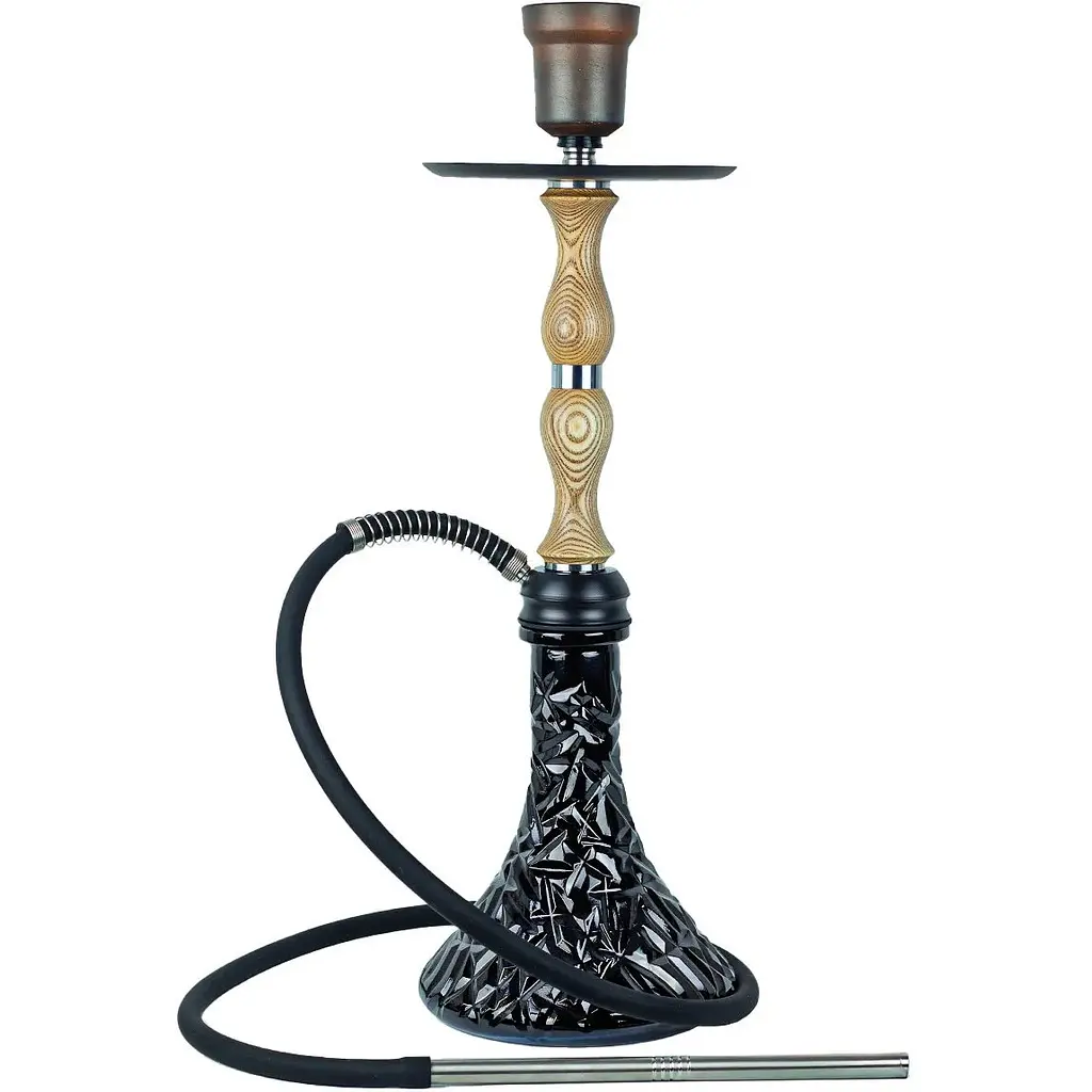Кальян Aroma Hookah Oscar Original Craft Crystal Black - фото 2