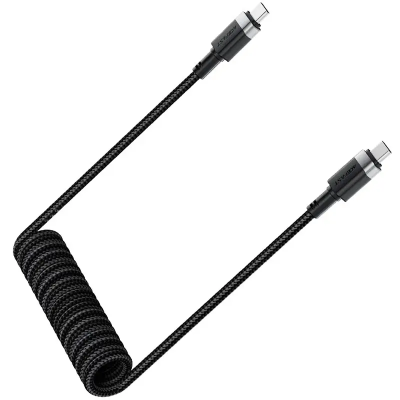 Дата кабель Acefast C14-03 Type-C to Type-C 60W (1.2m) Black - фото 4