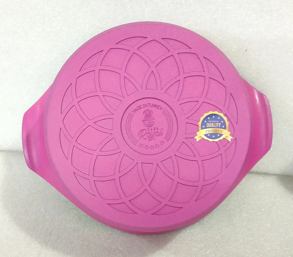 Каструля Casa Royal D-UKR 20400 "Gusto" 24см 4.5л Pink - фото 4