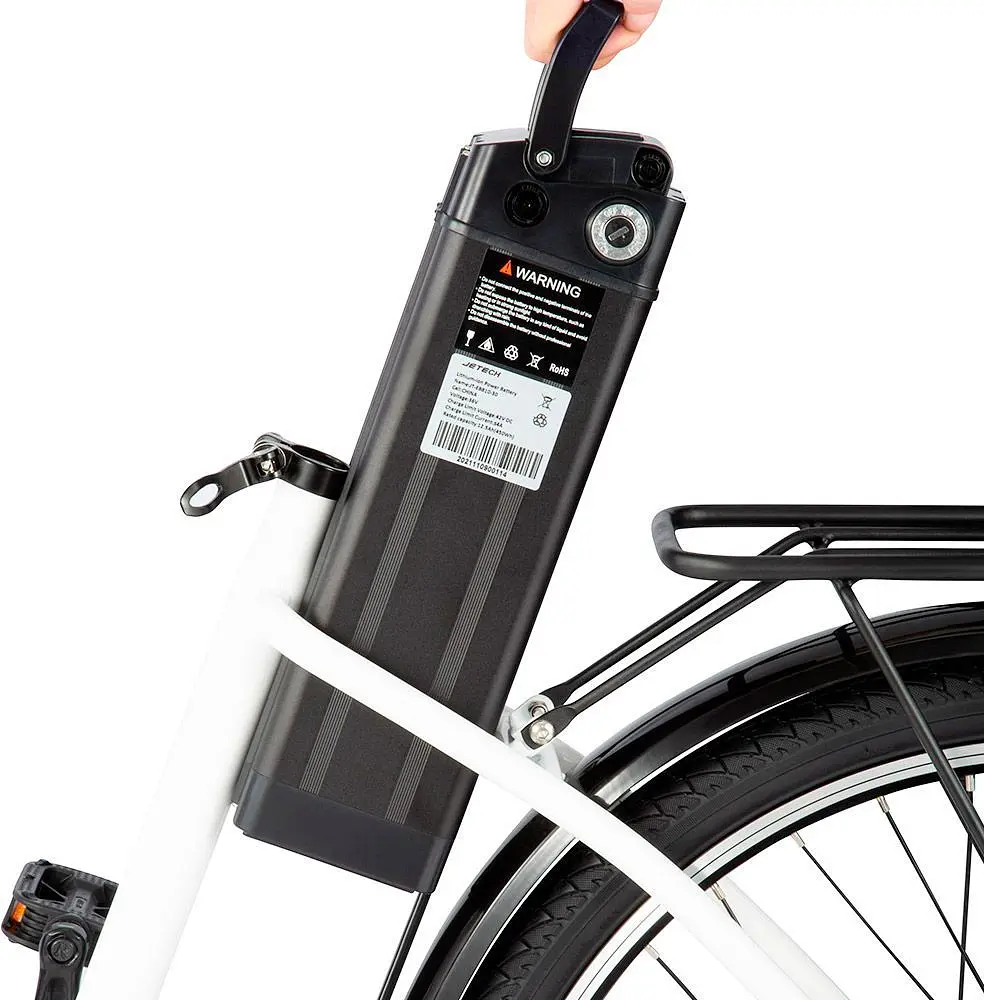 Электровелосипед DYU C6 White [86475] - фото 9