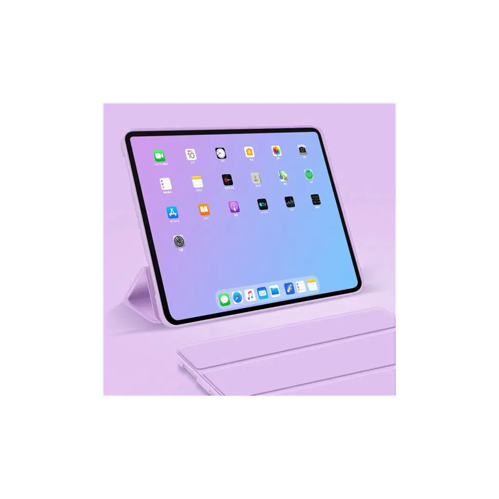 Чохол до планшета BeCover Tri Fold Soft TPU Silicone Apple iPad Air 11" M4 2026 Purple (715241) - фото 6
