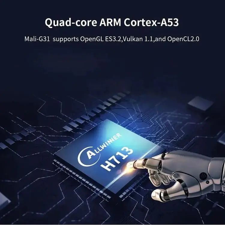 Портативний проєктор MagCubik Android 12 HY300 XPRO з яскравим зображенням (44054-HY300_2578) - фото 6