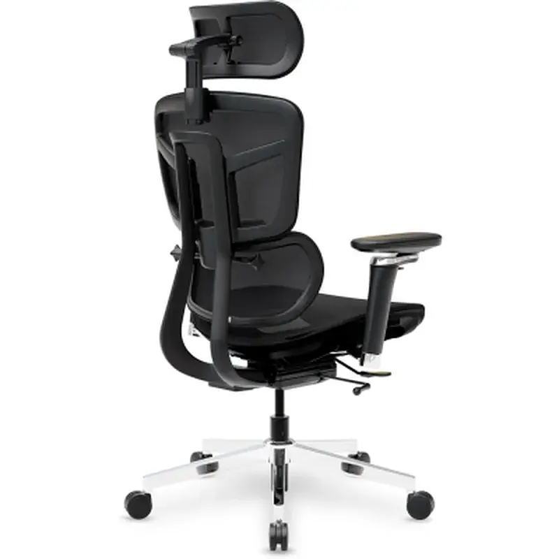 Офісне крісло Mealux S4 Air Black (HF-S4 M/B) - фото 2