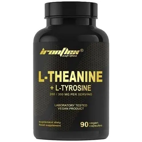 Аминокислота IronFlex L-Theanine + Tyrosine, 90 вегакапсул - фото 1