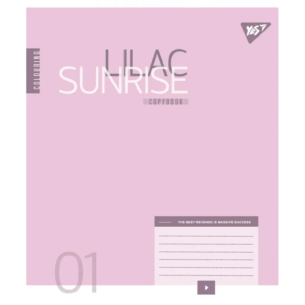 Зошит Yes Colouring А5 36 аркушів лінія (767965) - фото 2