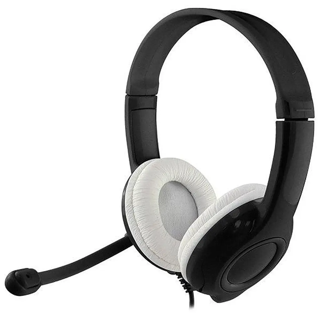 Гарнітура Media-Tech EPSILION USB, Black-White - фото 2