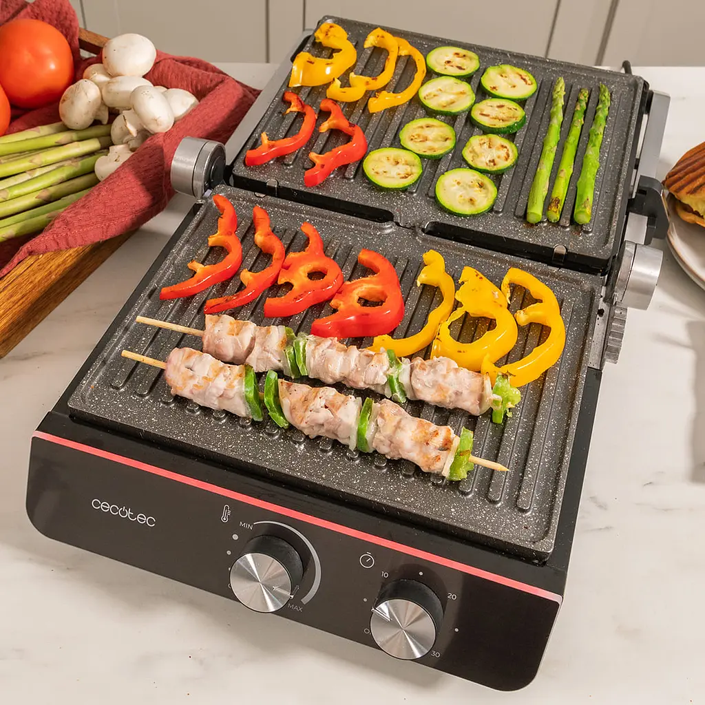 Гриль электрический CECOTEC Rock&nGrill Blaze Neon - фото 8