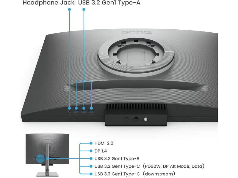Монітор BenQ RD280UA (9H.LM2LJ.TBE) - фото 7
