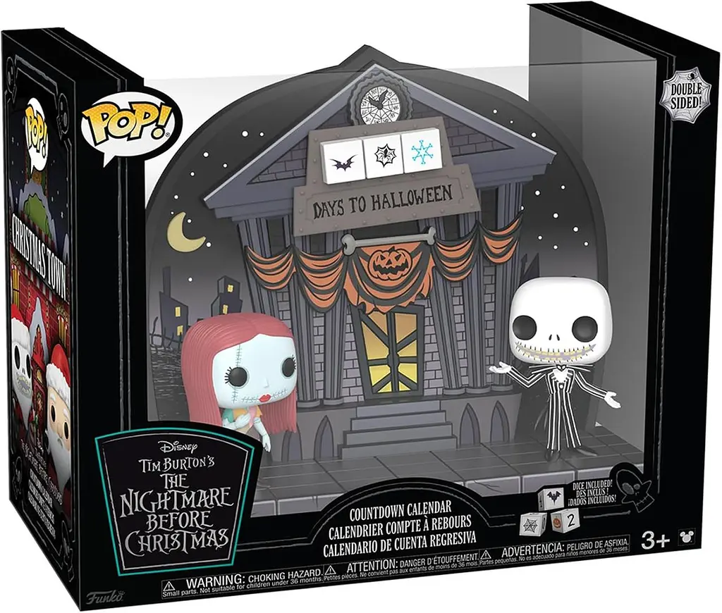 Колекційна  фігурка   Funko Кошмар перед різдвом Календар зворотного відліку The Nightmare Before Christmas Countdown Calendar 25 - фото 4