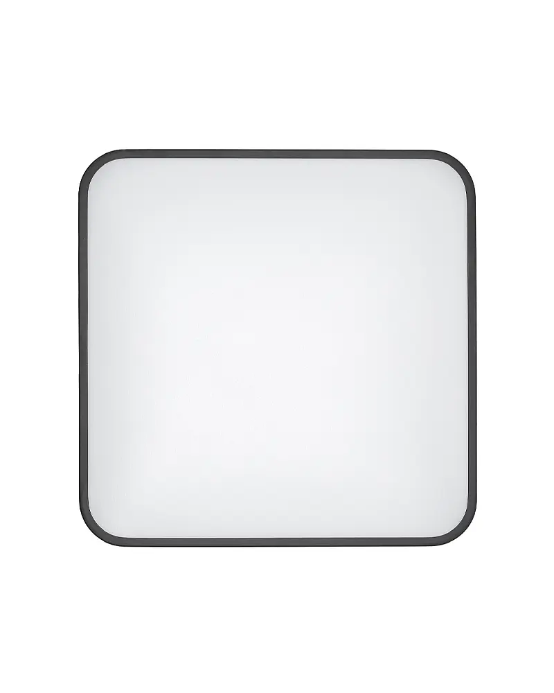 Світильник стельовий Nowodvorski 10985 Agnes Square LED Pro 1x32W 3000K 2700Lm IP44 чорний - фото 4