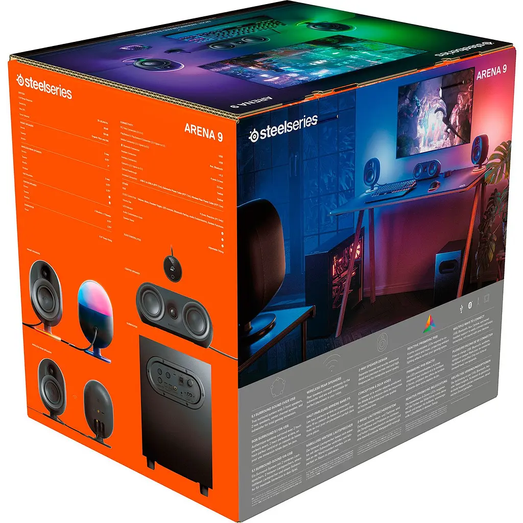 Акустична система SteelSeries Arena 9 [61549] [99371] - фото 9