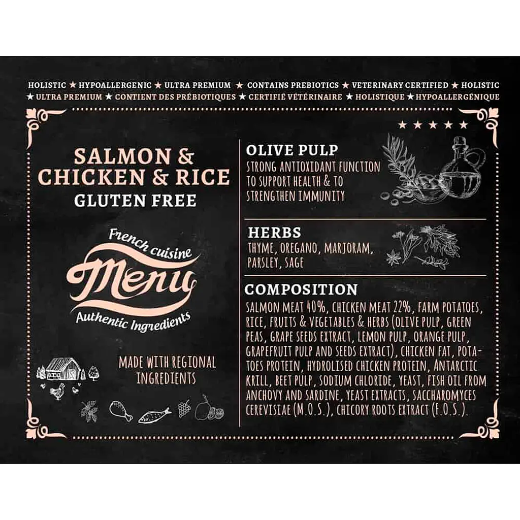 Сухий корм для котів з чутливим травленням Bon Appetit Sensitive Cat Salmon & Chicken & Rice з лососем, куркою та рисом 400 гр - фото 3