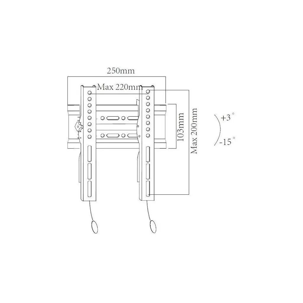 Кронштейн X-Digital STEEL ST215 Black - фото 2