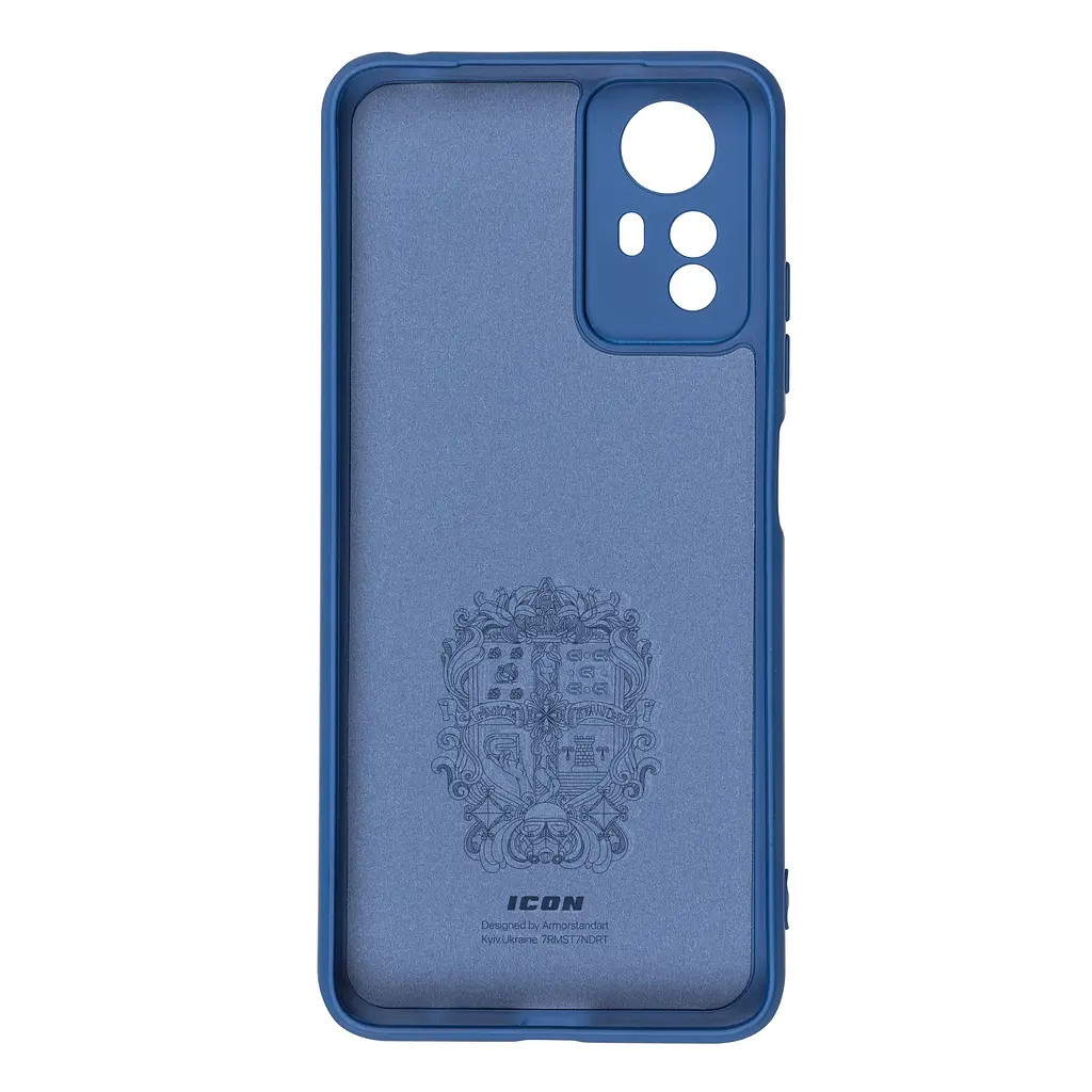 Чехол ArmorStandart ICON для Xiaomi Redmi Note 12S 4G Camera cover Dark Blue (ARM67505) - фото 2