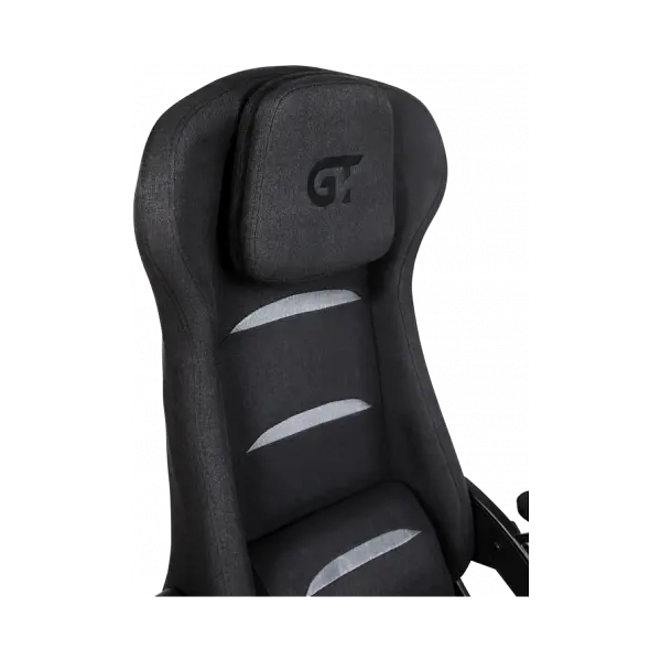 Геймерське крісло GT Racer (X-5993-1 Fabric Black) - фото 4