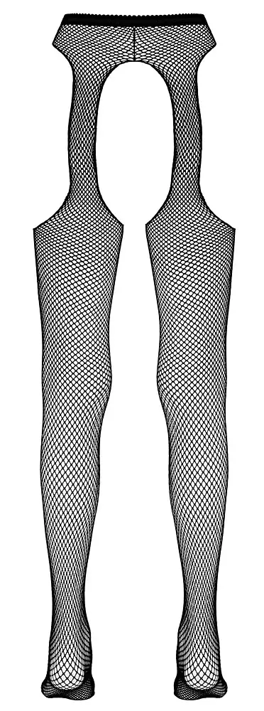 Колготки Cottelli Collection Sex Tights, L/XL (чорний) - фото 6