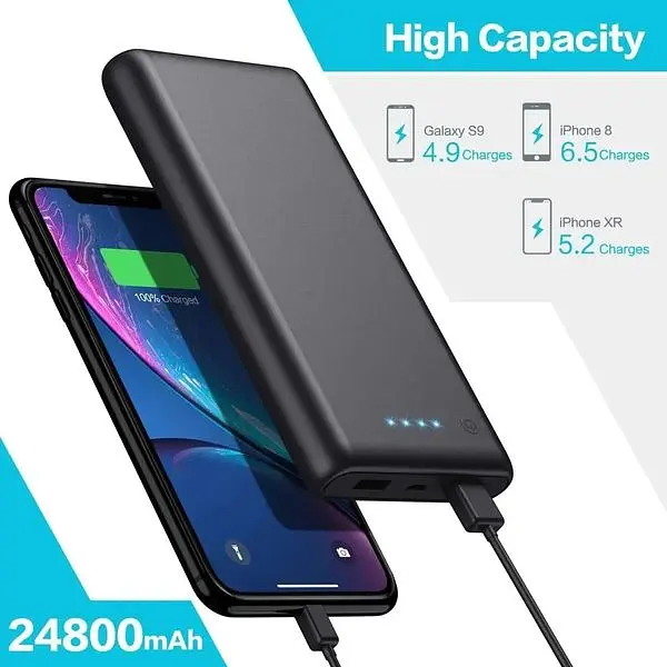 Портативний зарядний пристрій IPosible HX160Y1 24800 мА·год - фото 2