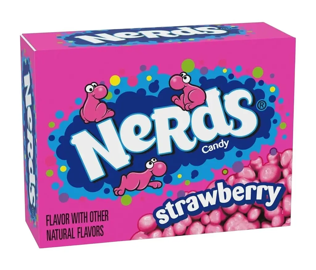 Драже Nerds Mini Boxes Strawberry 12г
