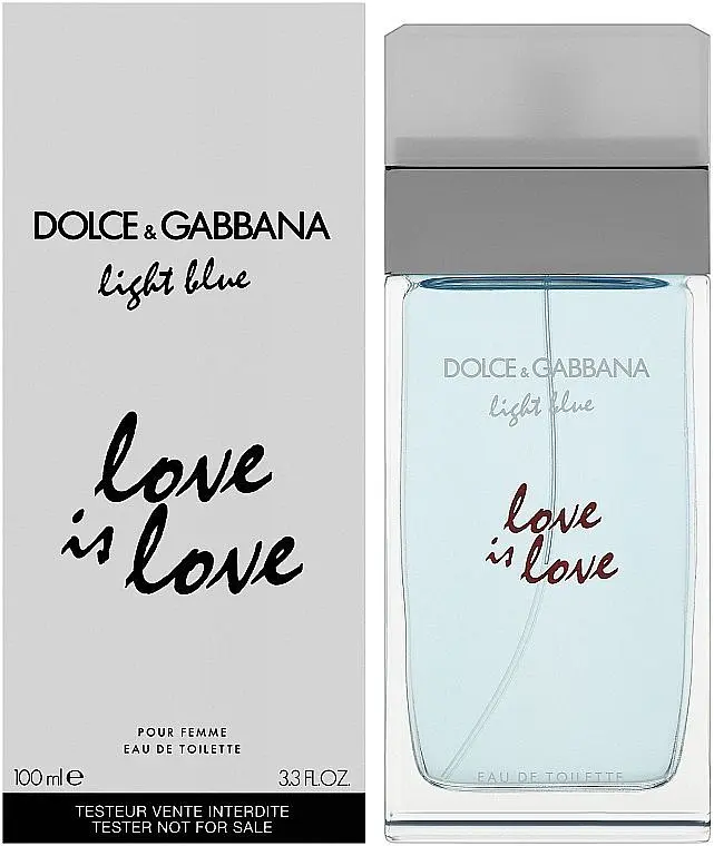 Оригінал Dolce & Gabbana Light Blue Love Is Love Тестер 100 мл Туалетна вода - фото 2