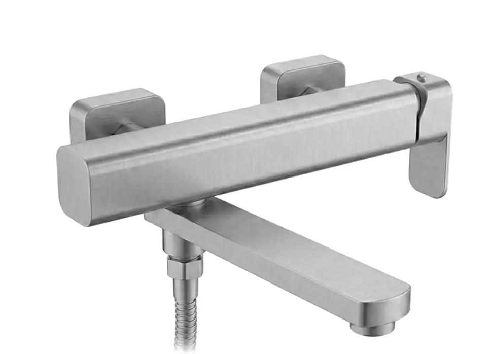 Змішувач для ванни Rea Arlo nickel brushed REA-B4582 - фото 3