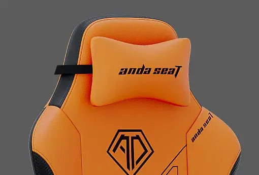 Ігрове крісло Anda Seat Phantom 3 Tiger edition Orange Size L (AD18Y-14-OB-PV/C) - фото 10