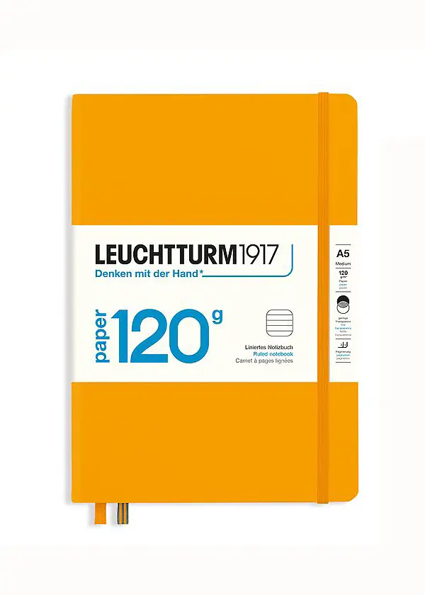 Блокнот Leuchtturm1917 120G Edition, Середній, Rising Sun, Лінія (367127) - фото 7