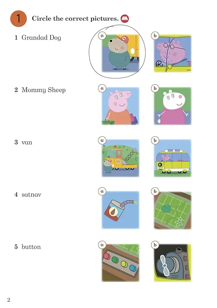 Ladybird Readers 2 Peppa Pig. Daddy Pig's New Van Activity Book - фото 2