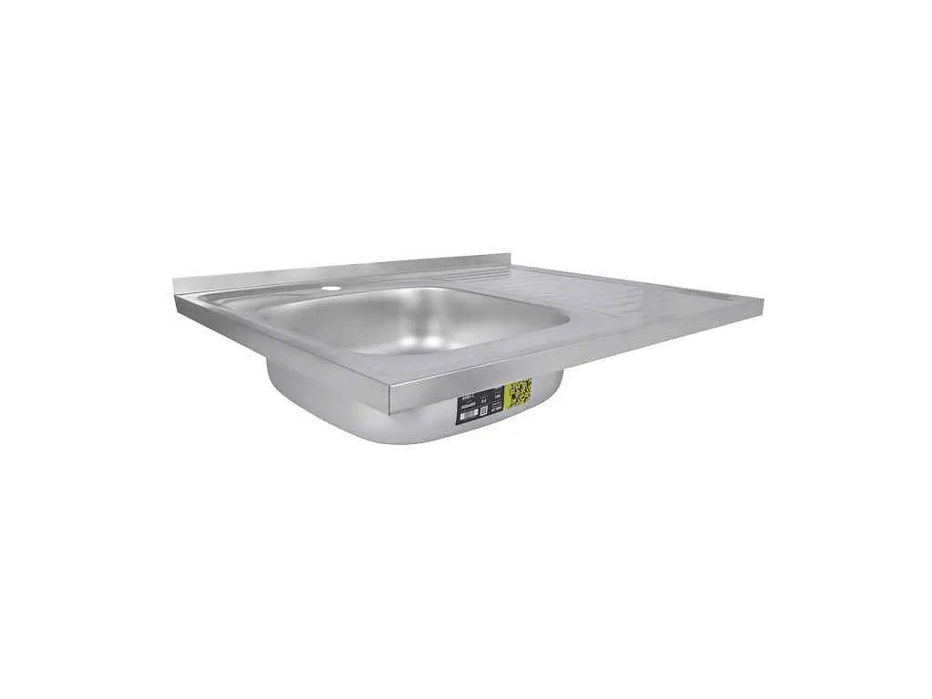 Мийка накладна Brinex 600х800х160мм 1 6080-L, Satin 0,6мм BRIN6080LSAT06 - фото 3