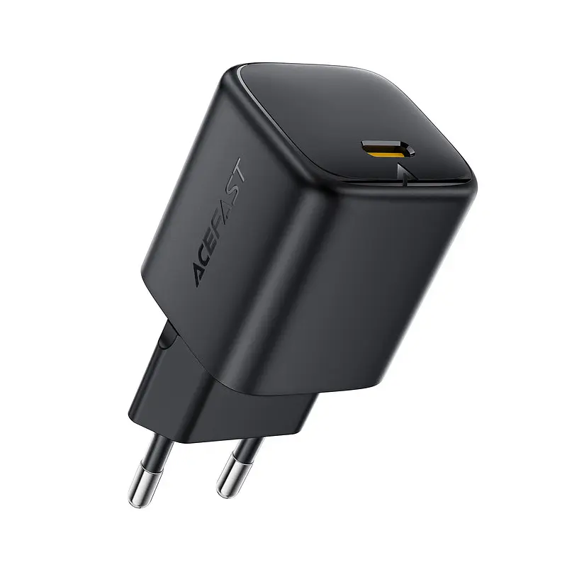 Сітчасте зарядне пристрій ACEFAST A134 PD67W mini GaN USB-C fast charger Чорний