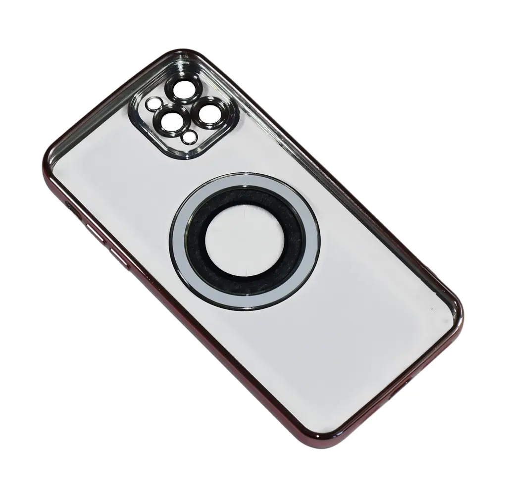 Магнитный чехол XON PhoneCase Magnetic для iPhone 11 Pro Max (PCMC1111400P 8307) Розовый/Прозрачный - фото 2
