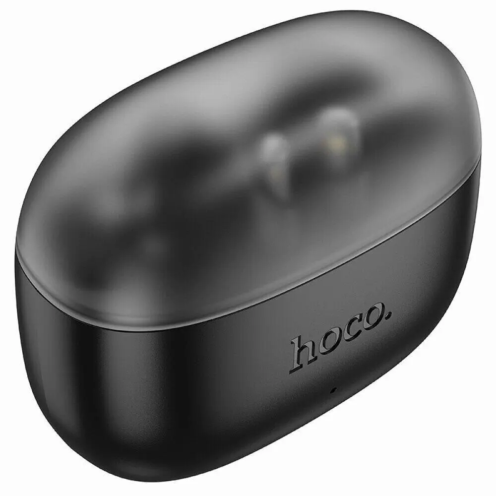 Бездротові TWS навушники Hoco EQ12, вакуумні, BT5.3, 40mAh, 350mAh, 7h, 32h, black - фото 2